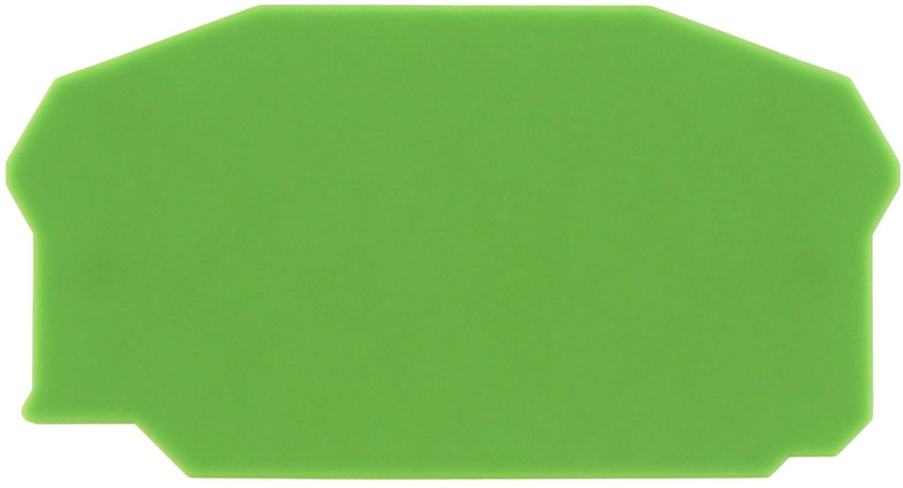 Conta-Clip End Cover for ZSL4/2A Green