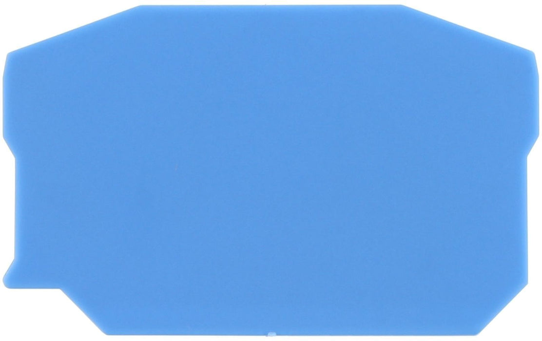 Conta-Clip End Cover for ZRK6/2A (Blue)