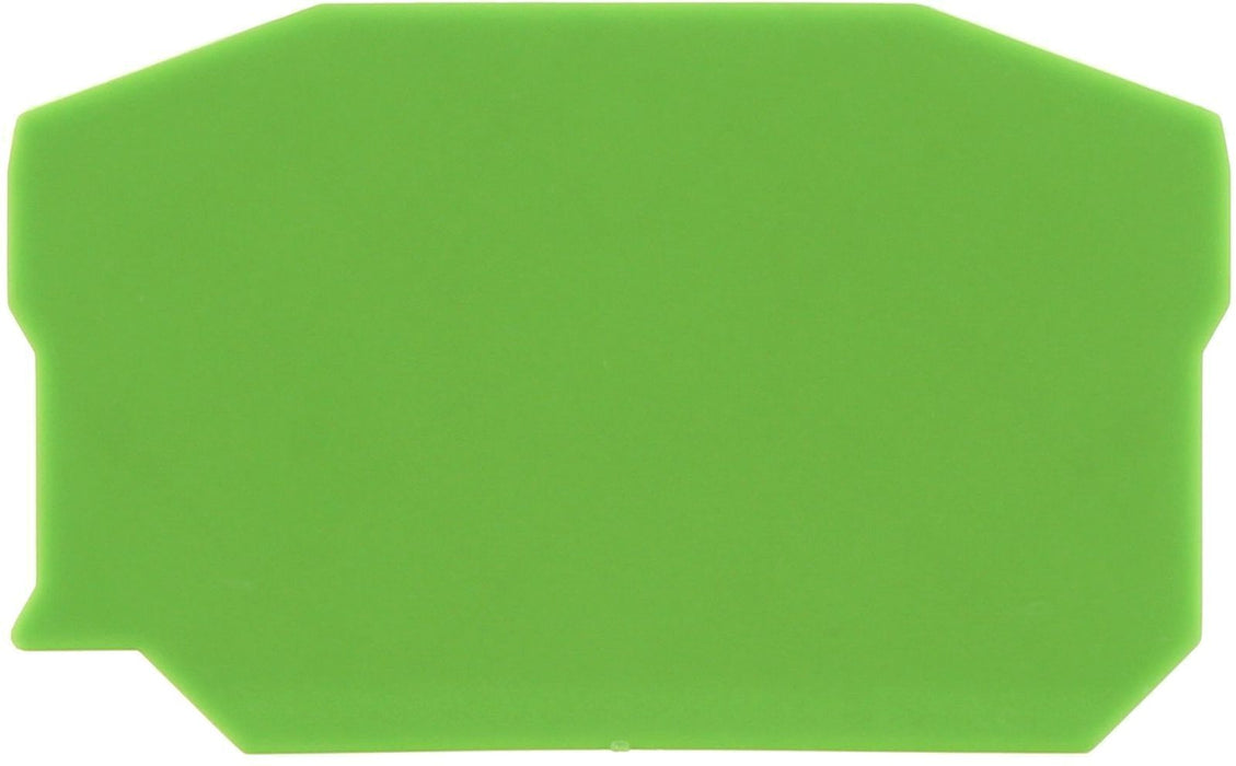 Conta-Clip End Cover for ZSL6/2A (Green)