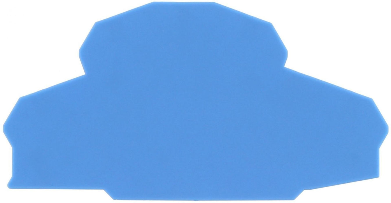 Conta-Clip End Cover for ZRDK2.5 (Blue)