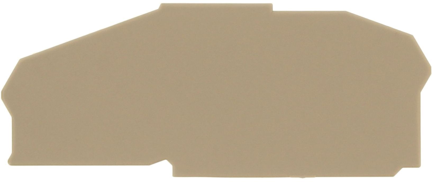 Conta-Clip End Cover for ZTRK3.5 Series Terminal- 3 Connection