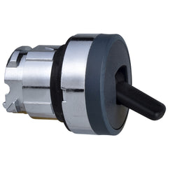 Schneider Head for selector switch, Harmony XB4, XB5, black 22mm mm 2 position spring return