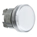 Schneider Harmony XB4, Pilot light head, metal, white, 22mm, plain lens for BA9s bulb