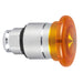 Schneider Head for Illuminated Push Button Harmony XB4 orange 40 Illum Mushroom Pushbutton 22mm Spring Return Integral LED
