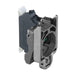Schneider Harmony XB4, Single contact block with body/fixing collar, metal, spring clamp terminal, 1 NO
