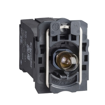 Schneider Complete body/light block assembly, Harmony XB5, XB4, light with body/fixing collar with BA9s incandesc. bulb 400 V