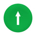 Schneider green cap marked arrow for rectangular multiple-headed pushbutton 22mm