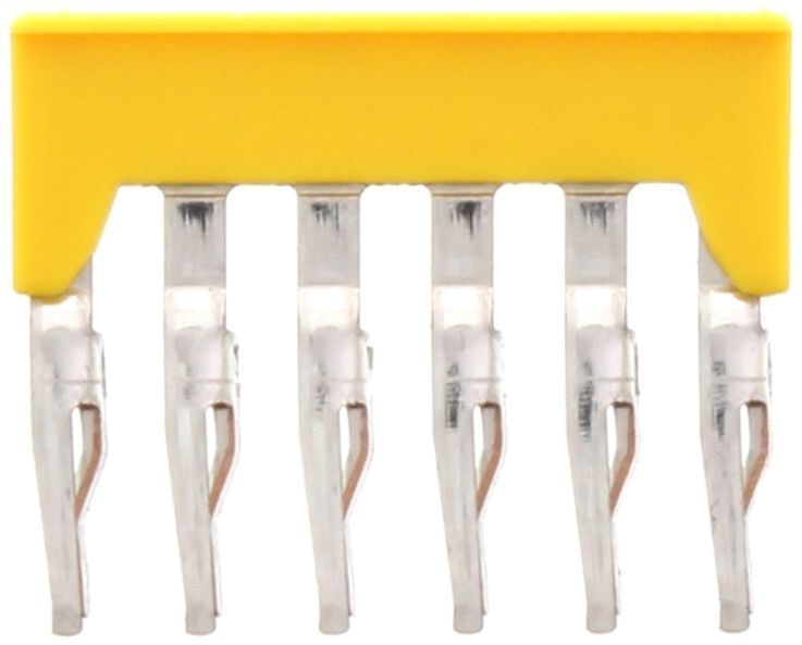 Conta-Clip 6 Pole Push-in Cross Connection Bar for all Z Series 2.5mm T