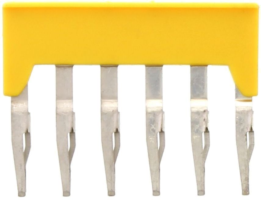 Conta-Clip 6 Pole Push-in Cross Connection Bar for all Z Series 4 mm Te