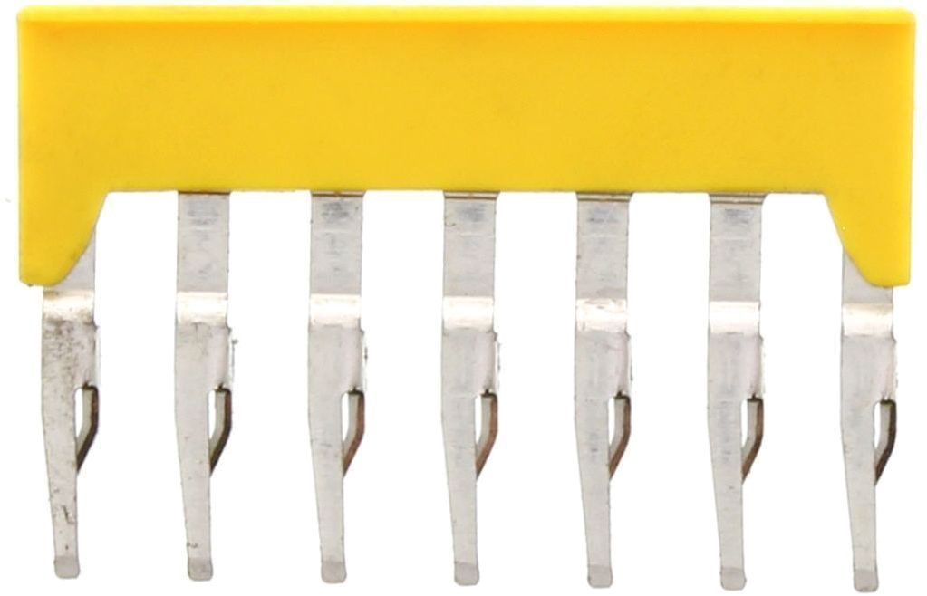 Conta-Clip 7 Pole Push-in Cross Connection Bar for all Z Series 4mm Ter