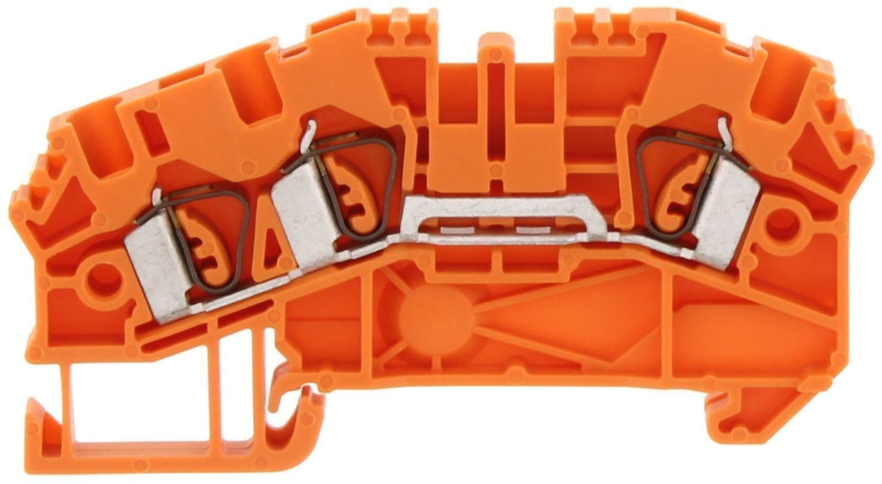 Conta-Clip Single Level 2.5mm Connection Spring Clamp Terminal Block Or