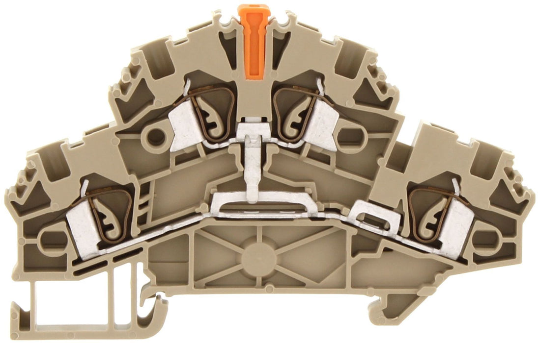 Conta-Clip Dual Level 2.5mm Spring Clamp Terminal Block - Link Between
