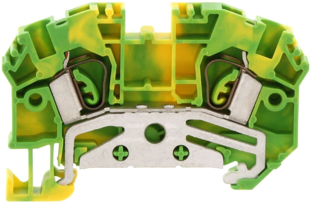 Conta-Clip Earth 4mm Spring Clamp Terminal Block