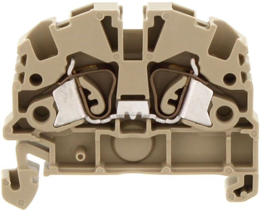 Conta-Clip Single Level 2.5mm Spring Clamp Terminal Block - Small Profi