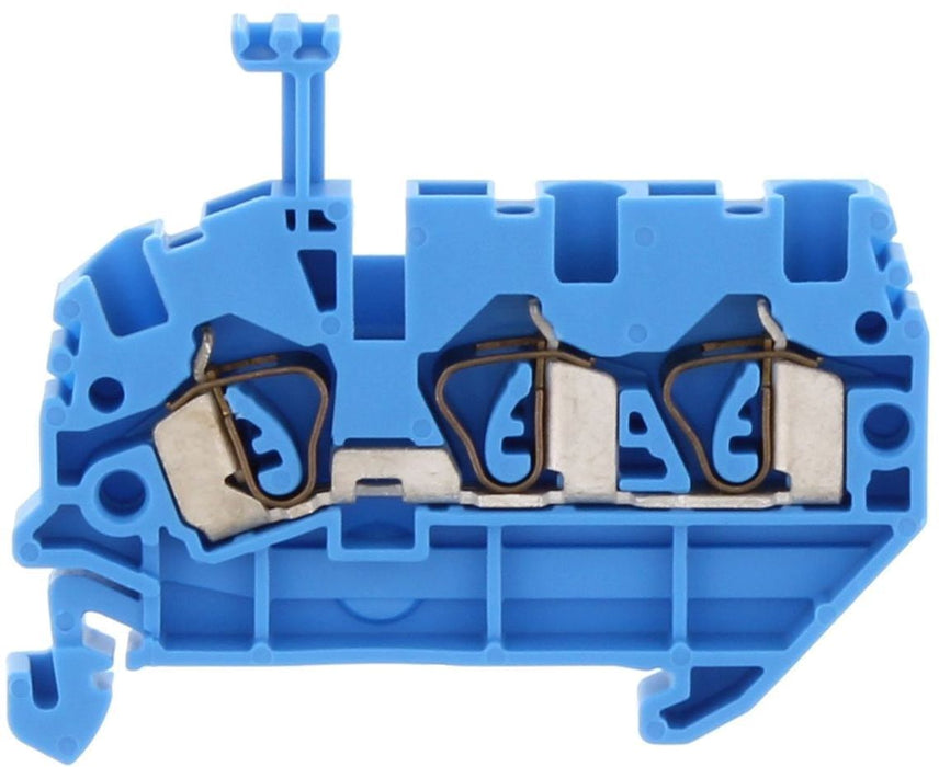 Conta-Clip Single Level 2.5mm Spring Clamp Terminal Block - Small Profi