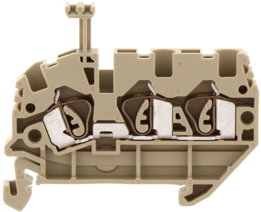 Conta-Clip Single Level 2.5mm Spring Clamp Terminal Block -Small Profil