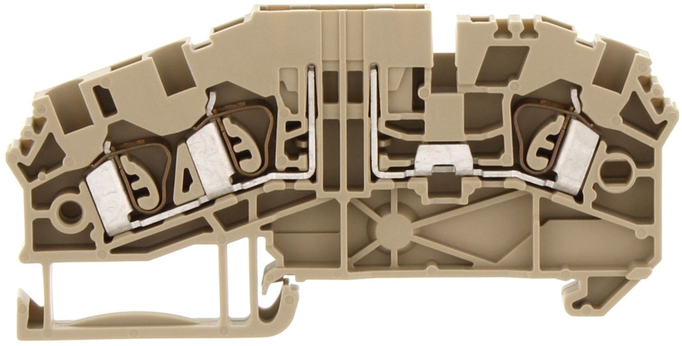 Conta-Clip 2.5mm Insert Base Only Spring Clamp Terminal - 3 Connection