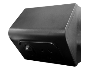 Vynco Metro Outdoor  S/G EXT MET P/P HOR 1G 15A SHAL BLK