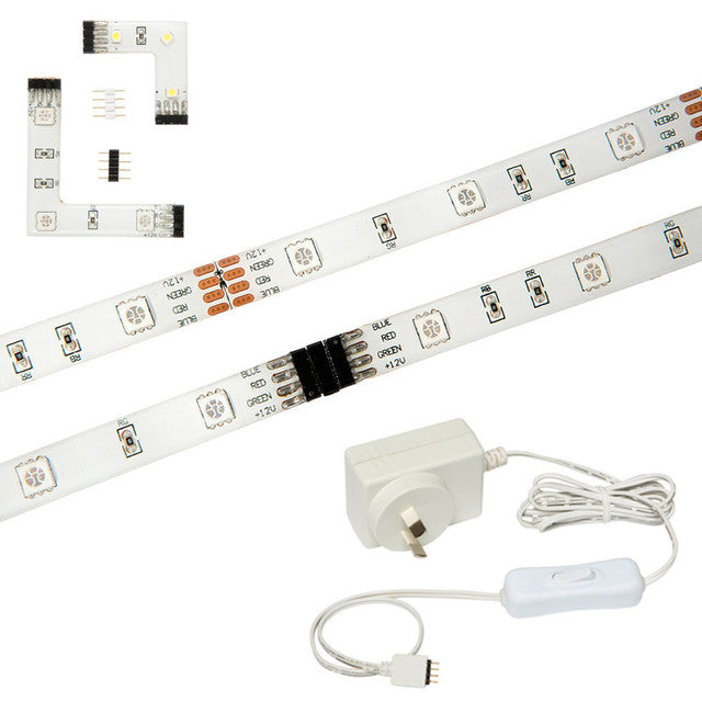 BRILLIANT LED 2.4M MODULAR STRIP LIGHTING KIT-WARM WHITE