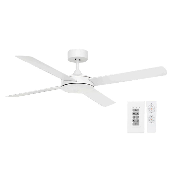 Brilliant Tempest 52â€³ ABS DC Ceiling Fan With Wall Controller And Remote Controller