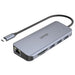CDL Unitek 9-in-1 USB 3.1 Multi-Port Hub with USB-C Connector. Includes 1x HDMI Port, 1xVGA Port, 3x USB-A Ports, 1x RJ45, Card Reader
