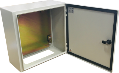EIC CVS Enclosure Metal 500 x 500 x 200mm & Gear Plate & Brackets