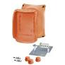 Hensel Fire Rated Cable Junction Box & 5 pole 10mm Terminal Block (