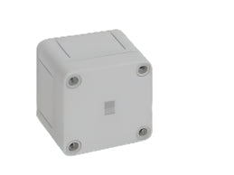 Box PK Polycarbonate UV Stablised IP66 Light Grey 65x65x57mm