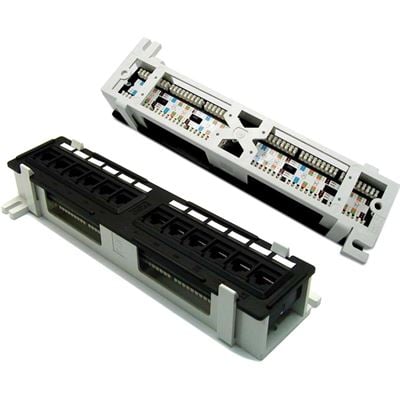 CDY Dynamix Mini Patch Panel 12 port Cat5e