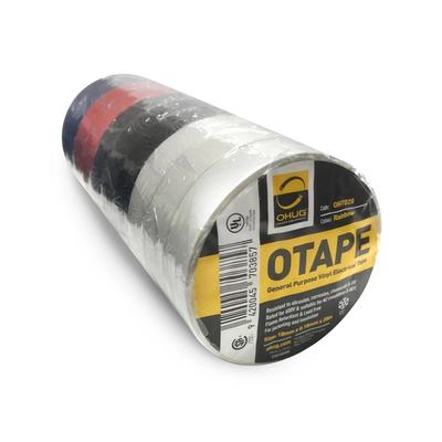 3M 3M028 Temflex 170 Rainbow Vinyl Electrical Tape General Purpose 18mm x 20M (Pk of 10)