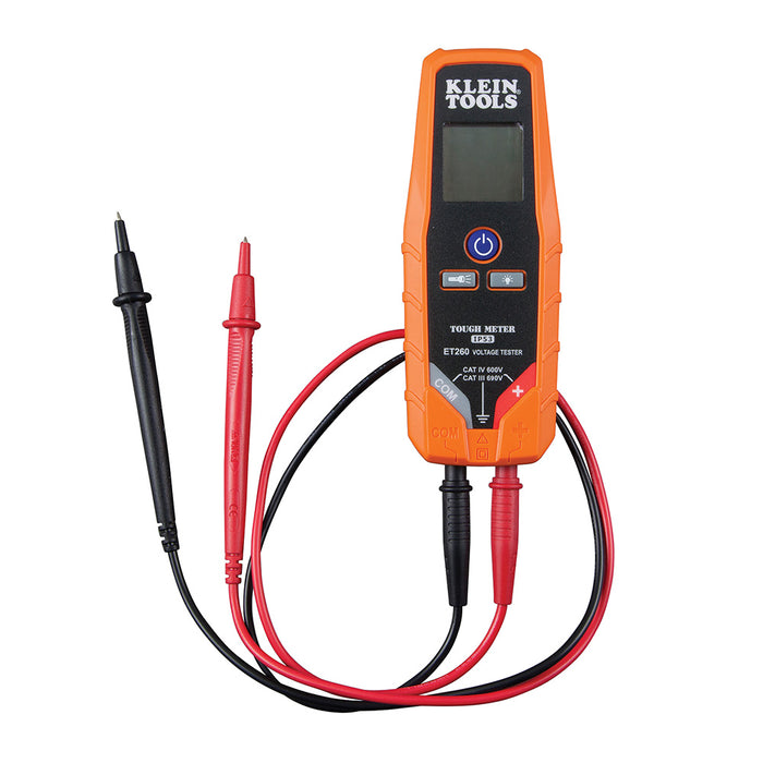 Klein 690V ACDC Digital Voltage Continuity Tester CATI