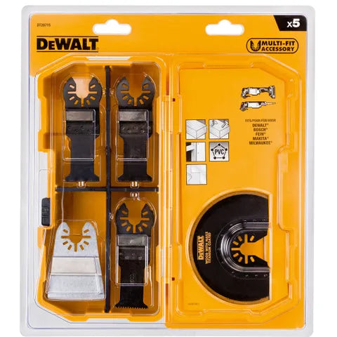 Dewalt 5 Piece Assorted