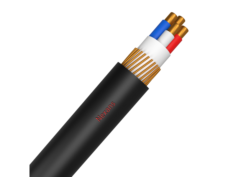 Nexans HEGC17PX004CXEM 25mm Four Core N/Screen XLPE