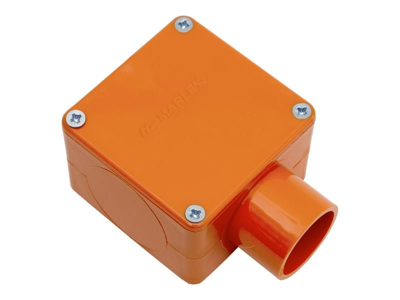 Marley Junct/box 32mm 1 way orange 51.32O