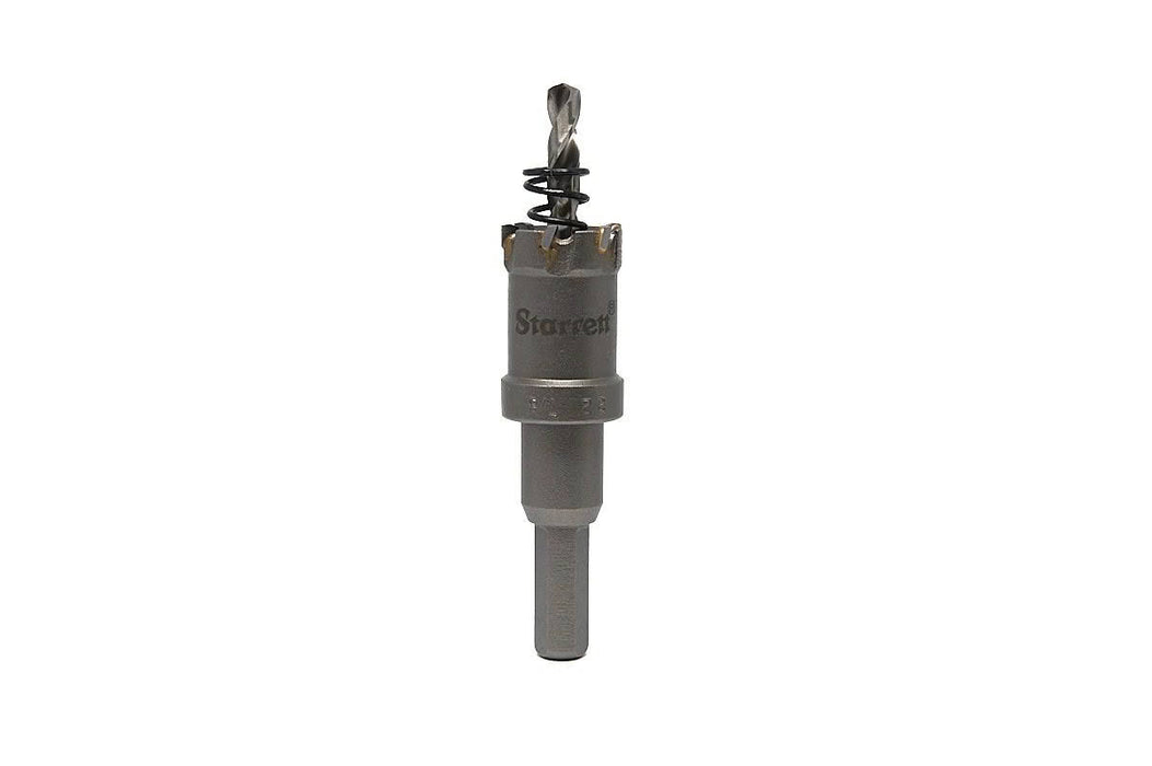 Starrett 22mm Heavy Duty 3ply TCT hole saws up to 25mm depth