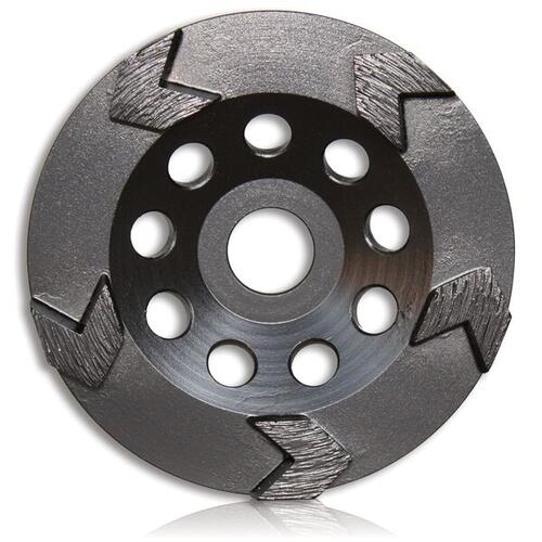 Tusk Arrow Cup Grinding Wheel - 125 x 8 x 5T x 22.23 Middle Bond