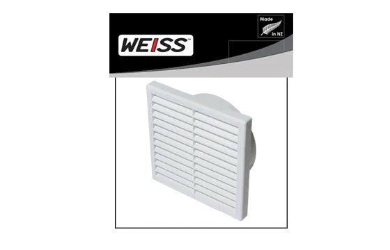 Weiss 150mm Fixed Outlet Grill
