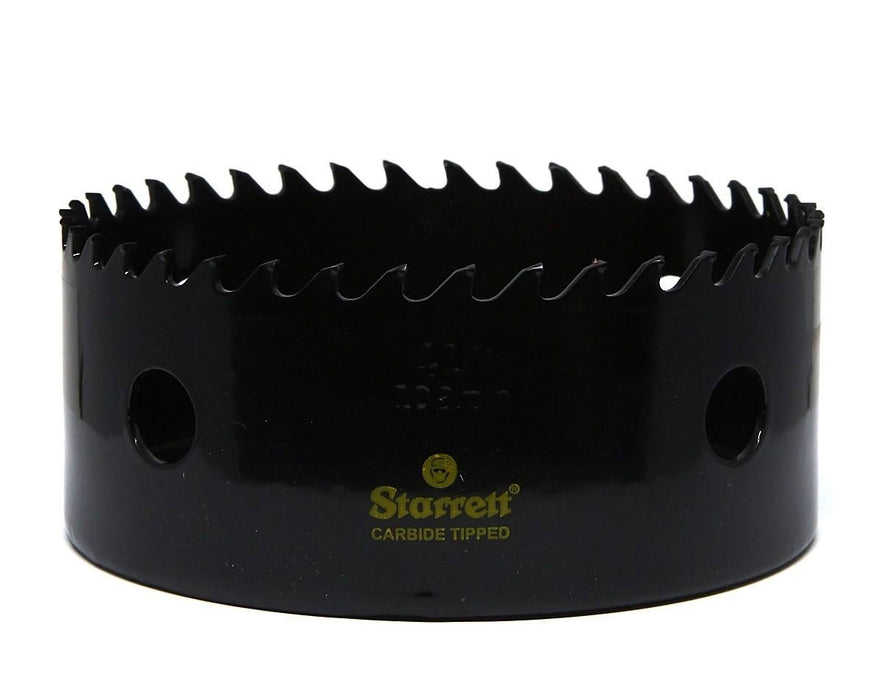 Starrett Carbide Tooth Hole Saw 4-1/4in 108mm