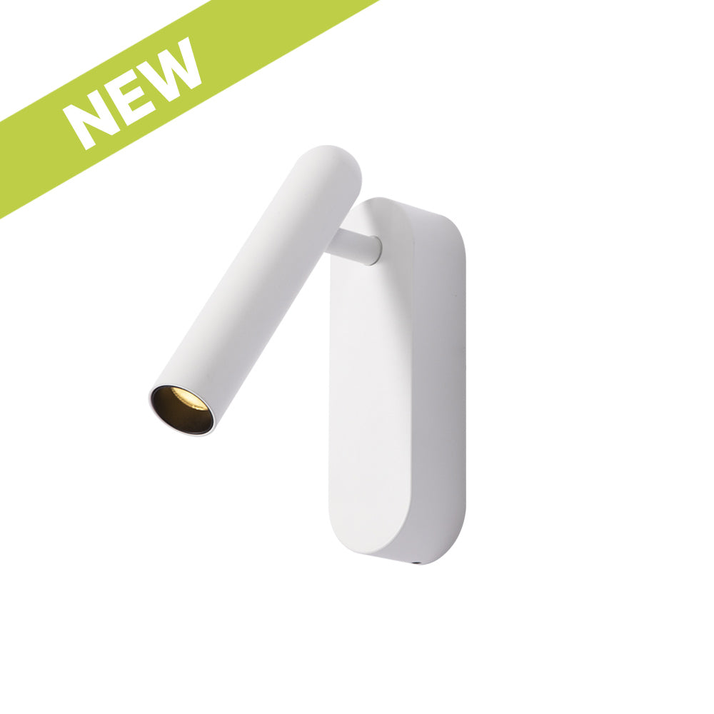 Halcyon Capsule Mini Switch Reading Spot - White — Scott Electrical