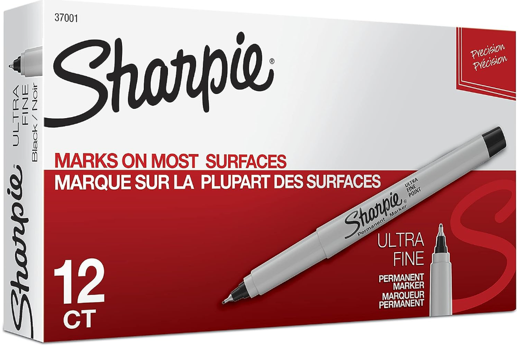 Sharpie Ultra Fine Point Permanent Marker Black 37001