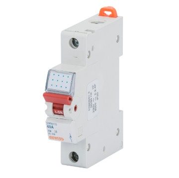 Gewiss 63A 1P 230V Isolator With Red Lever 90AM Range