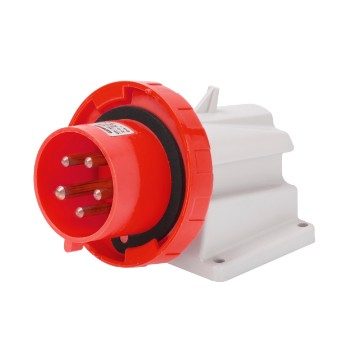 GEWISS IEC309 90 INLET IP67 RED 415V 6H 32AMPS 3PNE