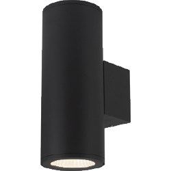 RUAPEHU 2X6W 3K BLACK IP65 UP/DOWN LIGHT