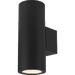 RUAPEHU 2X6W 3K BLACK IP65 UP/DOWN LIGHT