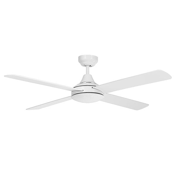 Pure 1220mm 4 Blade Ceiling Fan only 3 Speed Wall Control & Light