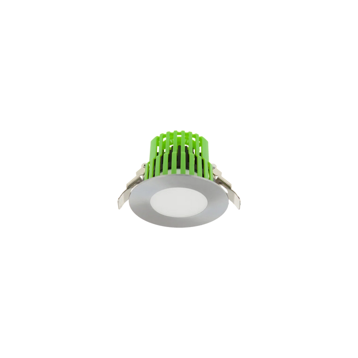Halcyon LED REC RND FLAT C/W UID DRI DIM 11W 350mA CC WW-BR.ALU