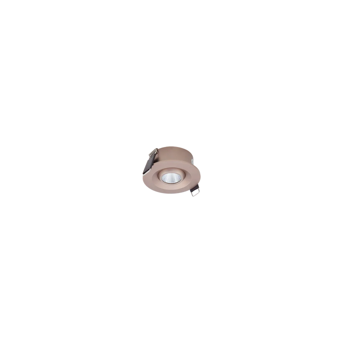 Halcyon LED RECESS RND EYEBALL 3W 350mA CC WW-BRONZE
