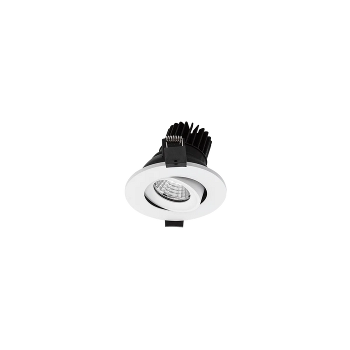 Halcyon R692 W4K LED REC RND 30 degree TILT KIT C/W UID DIM DRI 9.5W 260mA CC 4K-WH