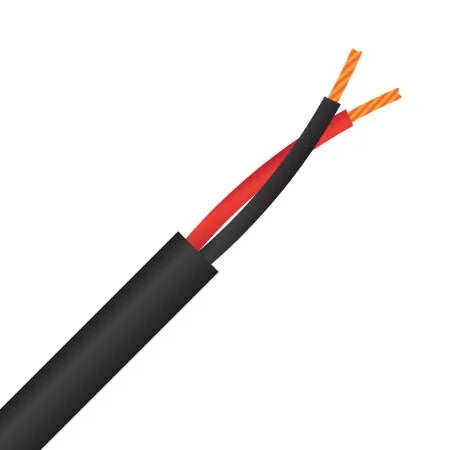 Maser Speaker Cable 2core 1.3mm Black