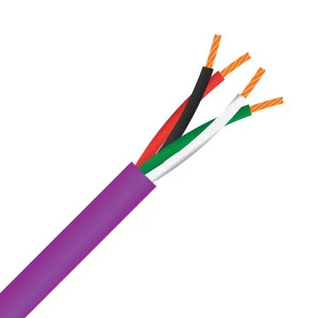 Maser Speaker Cable 4core 1.3mm Violet